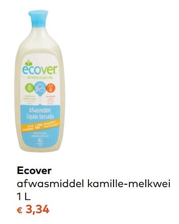 Promotions Ecover afwasmiddel kamille-melkwei - Ecover - Valide de 08/11/2017 à 05/12/2017 chez Bioplanet