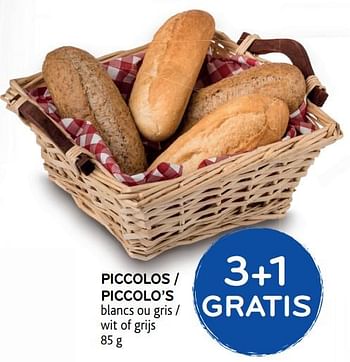 Promoties Piccolos - piccolo`s - Huismerk - Alvo - Geldig van 15/11/2017 tot 28/11/2017 bij Alvo
