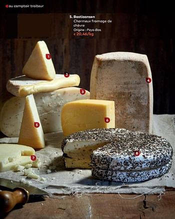 Promotions Bastiaansen charmeux fromage de chèvre - Bastiaansen - Valide de 08/11/2017 à 05/12/2017 chez Bioplanet