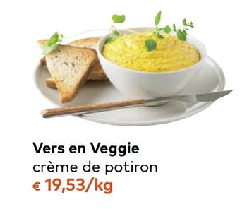Promoties Vers en veggie crème de potiron - Vers en Veggie - Geldig van 08/11/2017 tot 05/12/2017 bij Bioplanet