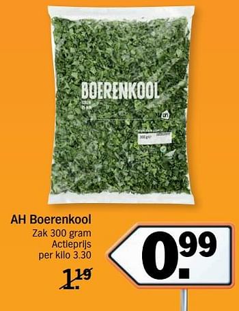 Promoties Ah boerenkool - Huismerk - Albert Heijn - Geldig van 13/11/2017 tot 19/11/2017 bij Albert Heijn