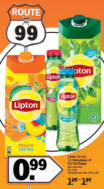 Promoties Lipton ice tea - Lipton - Geldig van 13/11/2017 tot 19/11/2017 bij Albert Heijn