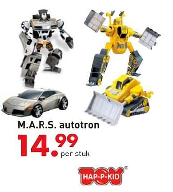 Promoties M.a.r.s. autotron - Hap P Kids - Geldig van 05/10/2017 tot 06/12/2017 bij Unikamp