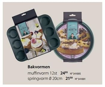Promoties Bakvormen - Jamie Oliver - Geldig van 06/11/2017 tot 03/12/2017 bij Unikamp