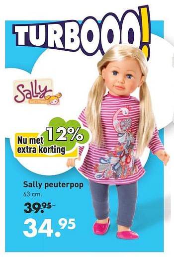 Promoties Sally peuterpop - Sally - Geldig van 05/10/2017 tot 06/12/2017 bij Unikamp