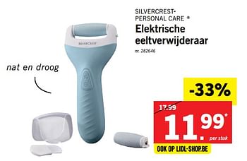 Promoties Silvercrest personal care elektrische eeltverwijderaar - SilverCrest - Geldig van 24/11/2017 tot 25/11/2017 bij Lidl