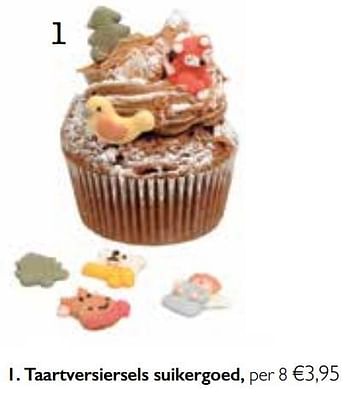 Promoties Taartversiersels suikergoed - Huismerk - Dille & Kamille - Geldig van 01/11/2017 tot 31/03/2018 bij Dille & Kamille