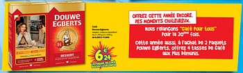 Promotions Café douwe egberts - Douwe Egberts - Valide de 15/11/2017 à 20/11/2017 chez Carrefour