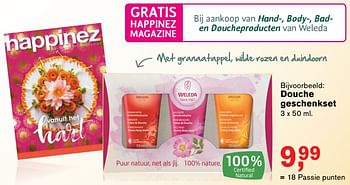 Promoties Douche geschenkset - Weleda - Geldig van 13/11/2017 tot 05/12/2017 bij Holland & Barret