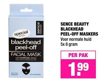 Promoties Sence beauty blackhead peel-off maskers - Sencebeauty - Geldig van 20/11/2017 tot 03/12/2017 bij Big Bazar