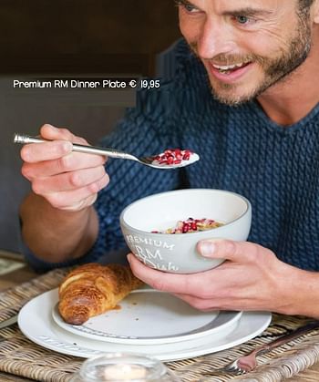 Promoties Premium rm dinner plate - Huismerk - Meubelen Jonckheere - Geldig van 01/11/2017 tot 30/11/2017 bij Meubelen Jonckheere