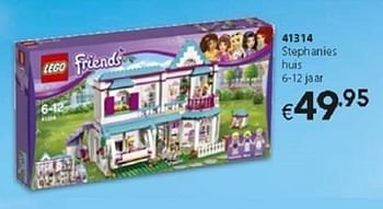 Promoties Stephanies huis 41314 - Lego - Geldig van 06/11/2017 tot 07/12/2017 bij Happyland