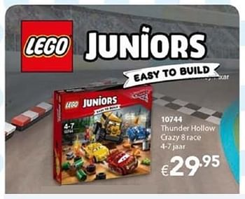 Promoties Thunder hollow crazy 8 race 10744 - Lego - Geldig van 06/11/2017 tot 07/12/2017 bij Happyland