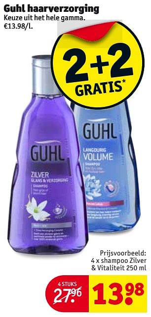 Promoties Guhl haarverzorging keuze uit het hele gamma - Guhl - Geldig van 21/11/2017 tot 26/11/2017 bij Kruidvat