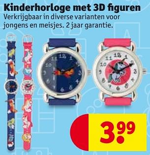 Kruidvat kinderhorloge 2025