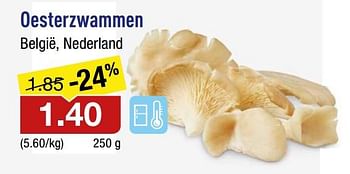 Promoties Oesterzwammen - Huismerk - Aldi - Geldig van 22/11/2017 tot 28/11/2017 bij Aldi