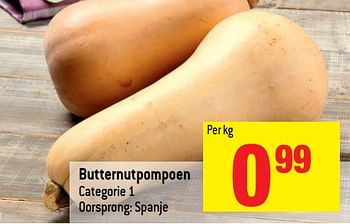 Promoties Butternutpompoen - Huismerk - Smatch - Geldig van 22/11/2017 tot 28/11/2017 bij Smatch
