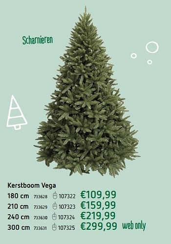 Promoties Kerstboom vega - Huismerk - Dreamland - Geldig van 23/11/2017 tot 25/12/2017 bij Dreamland