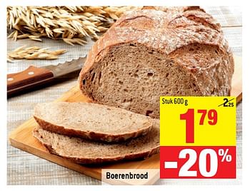 Promoties Boerenbrood - Huismerk - Match - Geldig van 22/11/2017 tot 28/11/2017 bij Match