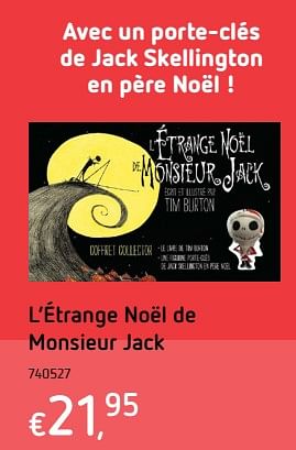 Promotions L`étrange noël de monsieur jack - Produit maison - Dreamland - Valide de 23/11/2017 à 25/12/2017 chez Dreamland