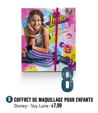Promotions Coffret de maquillage pour enfants disney - Produit Maison - Delhaize - Valide de 23/11/2017 à 29/11/2017 chez Delhaize