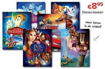 Promoties Disney boeken - Walt Disney - Geldig van 24/11/2017 tot 31/12/2017 bij Euro Shop