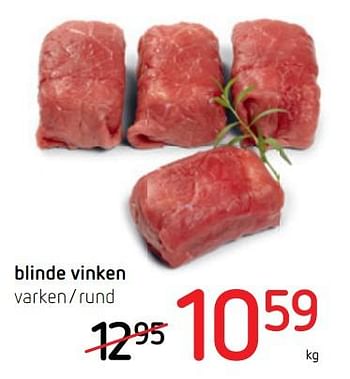 Promoties Blinde vinken varken-rund - Huismerk - Spar Retail - Geldig van 30/11/2017 tot 13/12/2017 bij Spar (Colruytgroup)