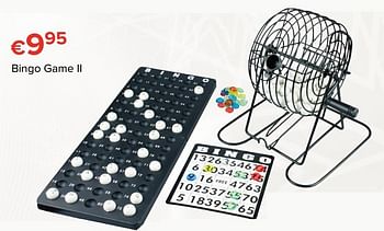 Promotions Bingo game 2 - Produit Maison - Euroshop - Valide de 24/11/2017 à 31/12/2017 chez Euro Shop