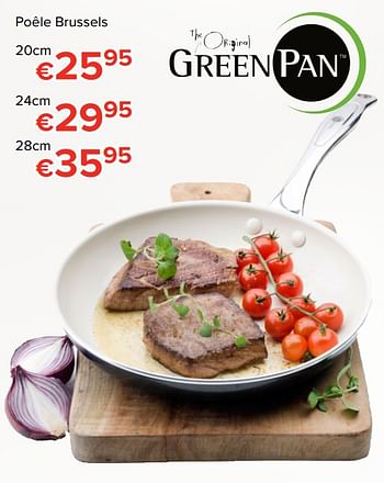 Promoties Poêle brussel green pan - Greenpan - Geldig van 24/11/2017 tot 31/12/2017 bij Euro Shop