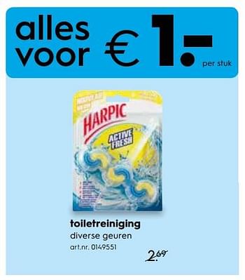 Promoties Toiletreiniging - Harpic - Geldig van 20/11/2017 tot 03/12/2017 bij Blokker