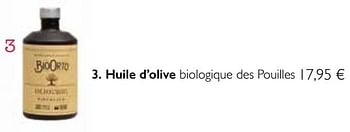 Promoties Huile d`olive - Huismerk - Dille & Kamille - Geldig van 01/11/2017 tot 31/03/2018 bij Dille & Kamille