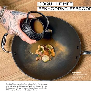 Promoties Point-virgule pan-á-moi gietijzeren wok met excalibur coating - Point-Virgule - Geldig van 27/11/2017 tot 31/12/2017 bij ShopWillems