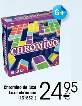 Promoties Chromino de luxe luxe chromino - Asmodee - Geldig van 28/11/2017 tot 24/12/2017 bij Cora