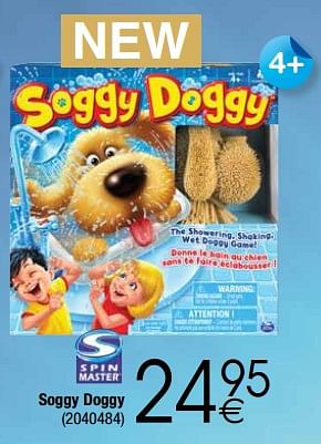 Promoties Soggy doggy - Spin Master - Geldig van 28/11/2017 tot 24/12/2017 bij Cora