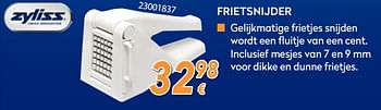 Promotions Frietsnijder - Zyliss - Valide de 29/11/2017 à 29/12/2017 chez Krefel