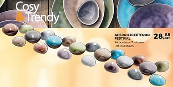 Promotions Apero streetfood festival - Apero - Valide de 05/12/2017 à 09/01/2018 chez Supra Bazar