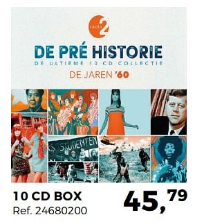 Promoties 10 cd box de pre historie - Huismerk - Supra Bazar - Geldig van 05/12/2017 tot 09/01/2018 bij Supra Bazar