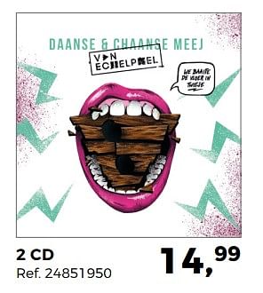 Promoties 2 cd daanse + chaanse meej - Huismerk - Supra Bazar - Geldig van 05/12/2017 tot 09/01/2018 bij Supra Bazar