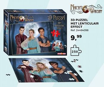 Promotions 3d puzzel met lenticulair effect - Studio 100 - Valide de 05/12/2017 à 09/01/2018 chez Supra Bazar