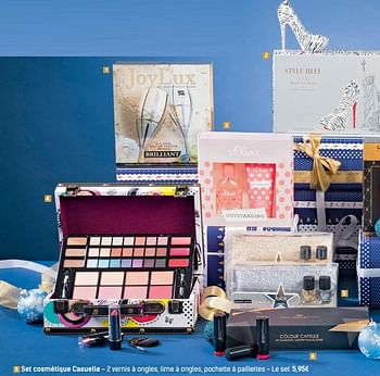 Promoties Set cosmétique casuelle - Casuelle - Geldig van 24/11/2017 tot 24/12/2017 bij Carrefour