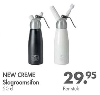 Promoties New creme slagroomsifon - Huismerk - Casa - Geldig van 27/11/2017 tot 31/12/2017 bij Casa