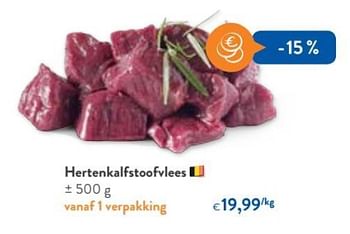 Promoties Herten kalfstoofvlees - Huismerk - Okay  - Geldig van 29/11/2017 tot 12/12/2017 bij OKay