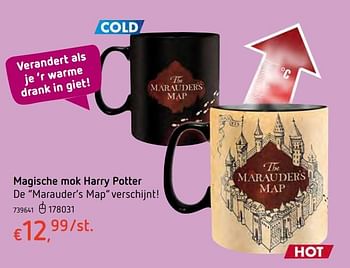 Promoties Magische mok harry potter - Huismerk - Dreamland - Geldig van 13/12/2017 tot 30/12/2017 bij Dreamland