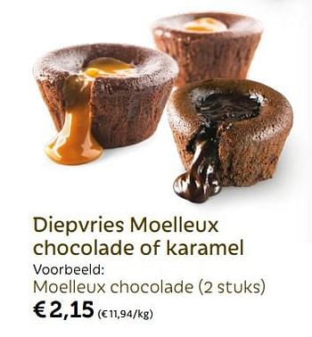 Promoties Moelleux chocolade - Huismerk - Aveve - Geldig van 19/11/2017 tot 09/12/2017 bij Aveve