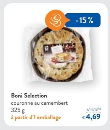Promoties Boni selection couronne au camembert - Boni - Geldig van 29/11/2017 tot 12/12/2017 bij OKay