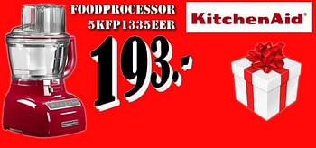 Promotions Kitchenaid foodprocessor 5kfp1335eer - Kitchenaid - Valide de 30/11/2017 à 30/12/2017 chez Electro Zschau