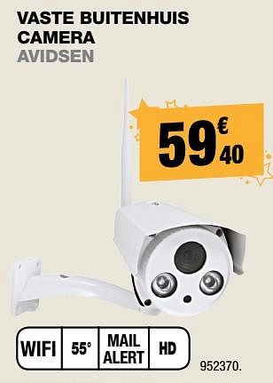 Promotions Avidsen vaste buitenhuis camera - avidsen - Valide de 30/11/2017 à 17/12/2017 chez Electro Depot