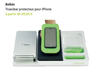 Promotions Belkin trueclear protecteur pour iphone - BELKIN - Valide de 30/11/2017 à 06/01/2018 chez Switch