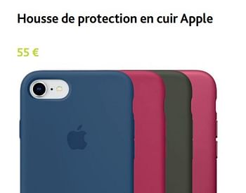 Promotions Housse de protection en cuir apple - Apple - Valide de 30/11/2017 à 06/01/2018 chez Switch