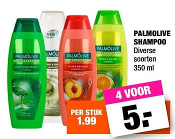 Promoties Palmolive shampoo - Palmolive - Geldig van 04/12/2017 tot 17/12/2017 bij Big Bazar